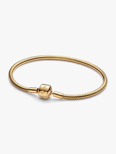 Bracelet Maille Serpent Fermoir Barillet