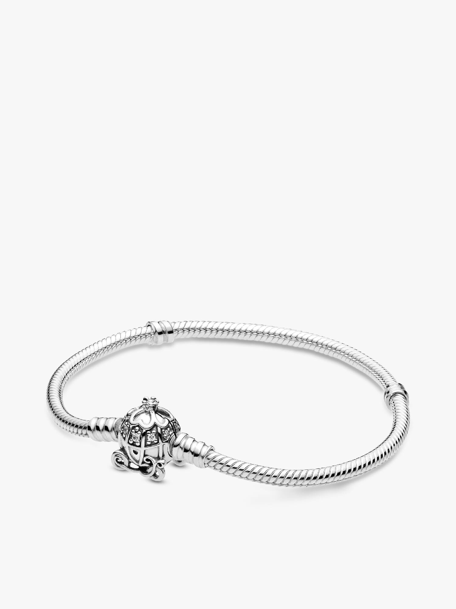 Bracelet Pandora Moments Disney Cendrillon Fermoir Carrosse Citrouille