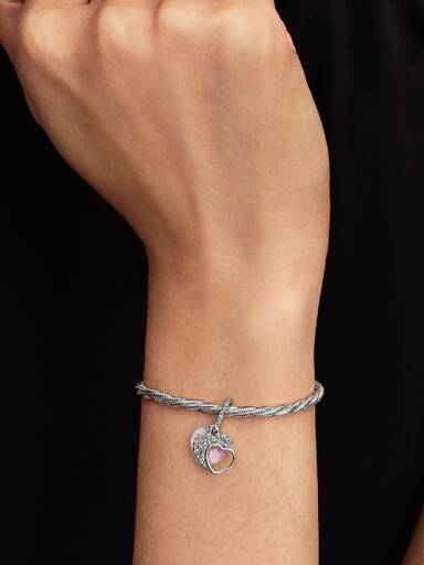 Charm Pendant Double Beautiful Mother