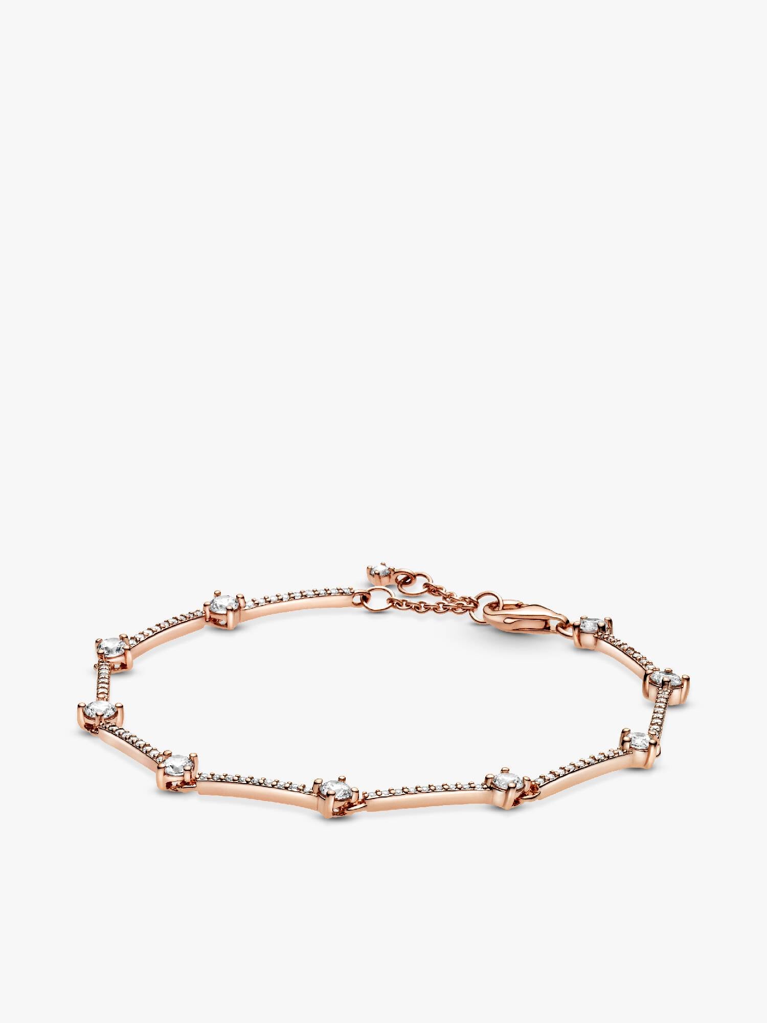 Bracelet Barres Pavé Scintillant