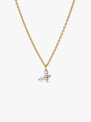 Collier à Pendentif Papillon