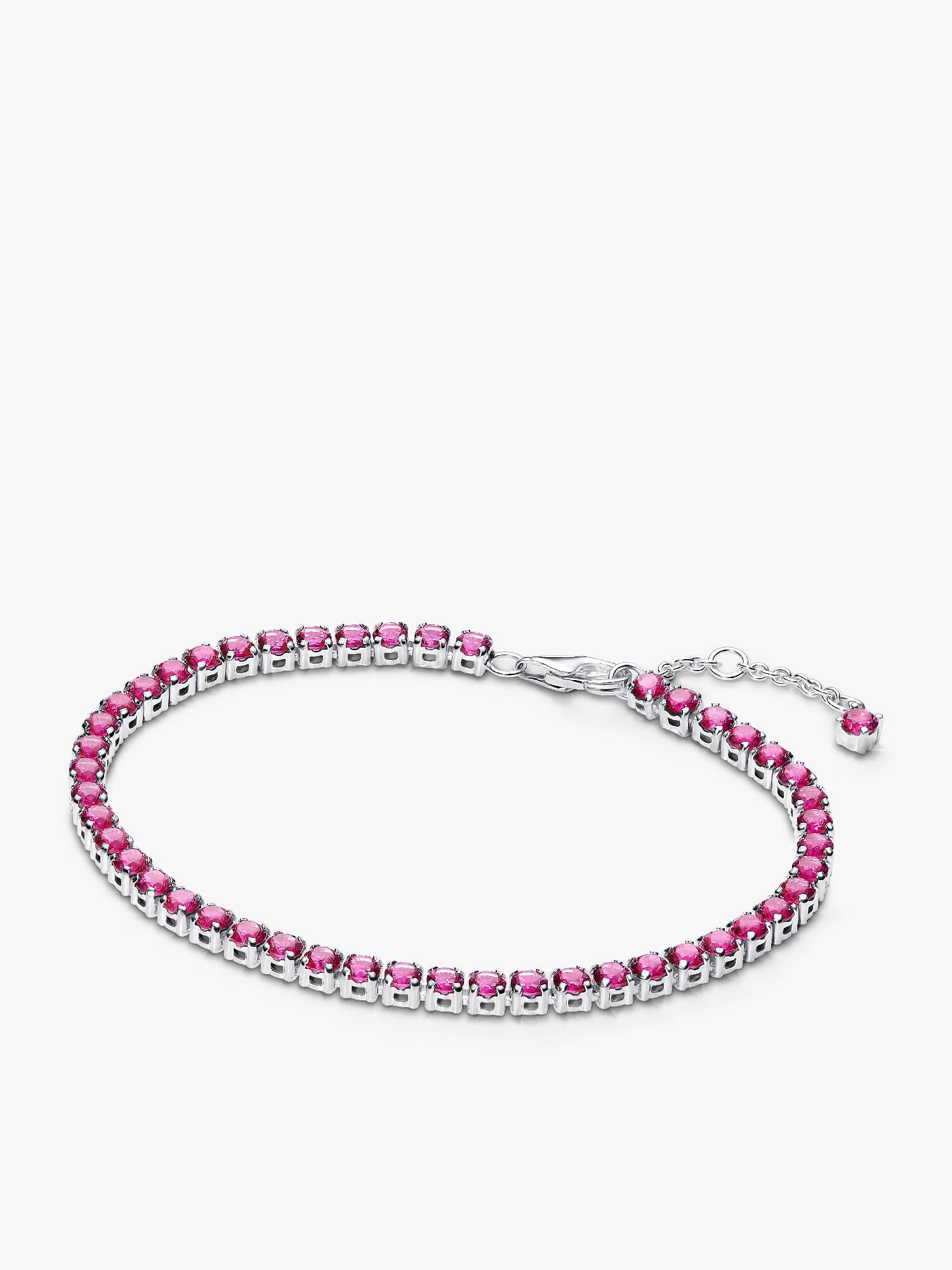 Bracelet Rivière Rose Scintillant