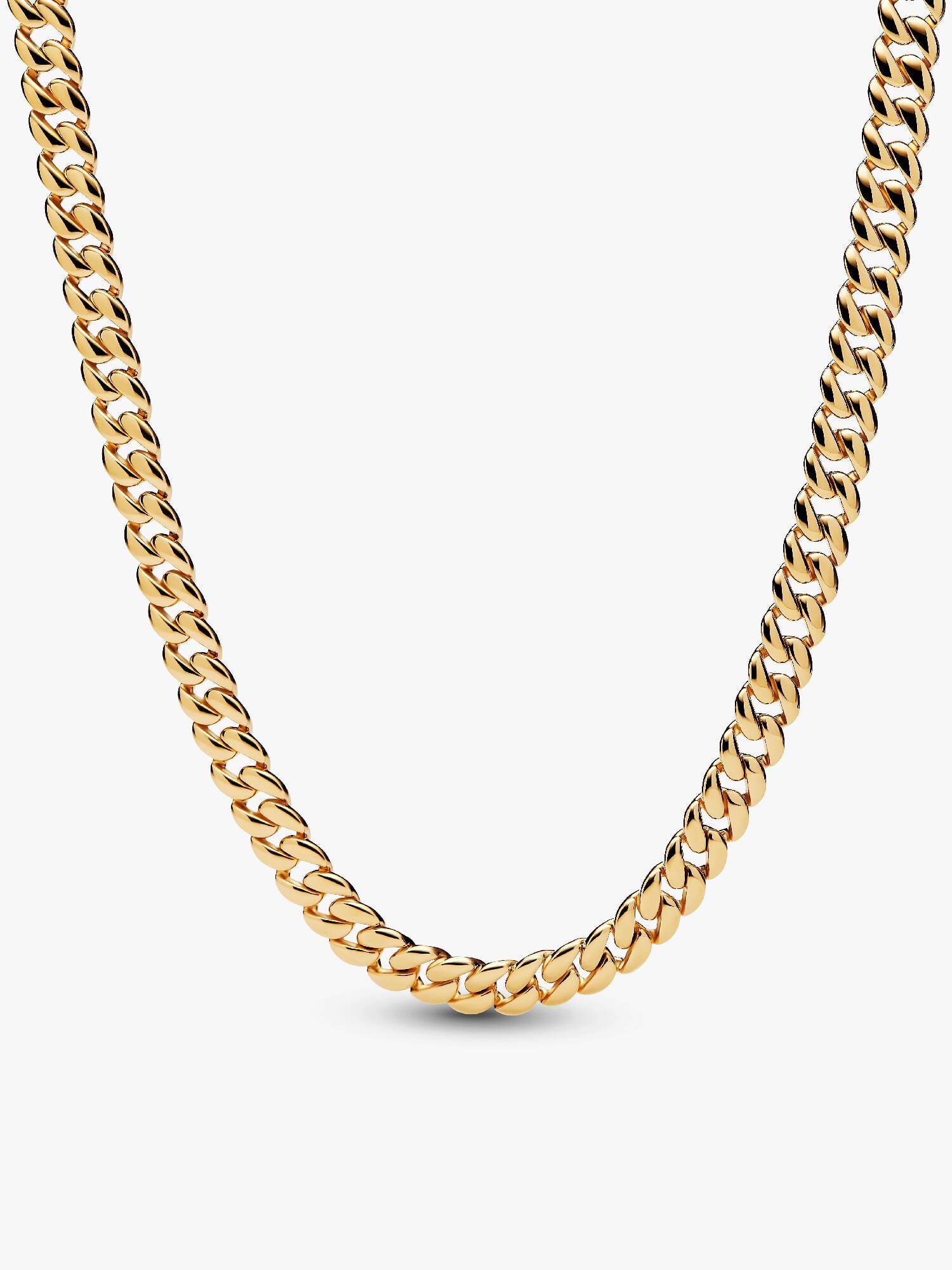 Collier Maille Cubaine Doré