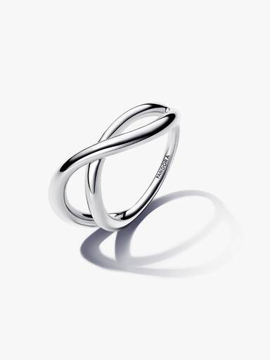 Bague Infini de Forme Organique