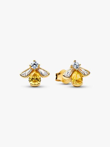 Clous d’Oreilles Abeille Dorés