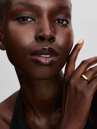 Bague Barre Gravable