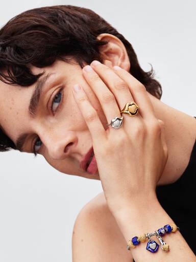 Bague Cocktail Lèvres Dorée Pat McGrath