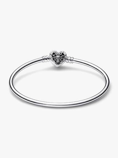 Bracelet Jonc Marvel Pandora Moments Fermoir Masque de Spider-Man
