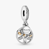 Charm pendentif arbre de vie scintillant Charm pendentif arbre de vie scintillant