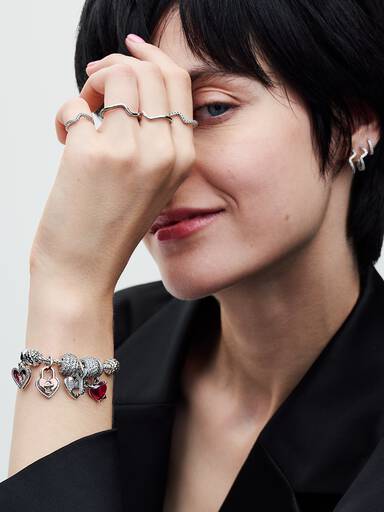 Bracelet Chaîne Cloutée