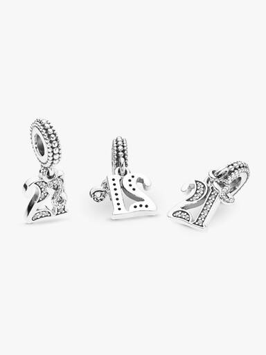 Charm Pendant 21ème Anniversaire