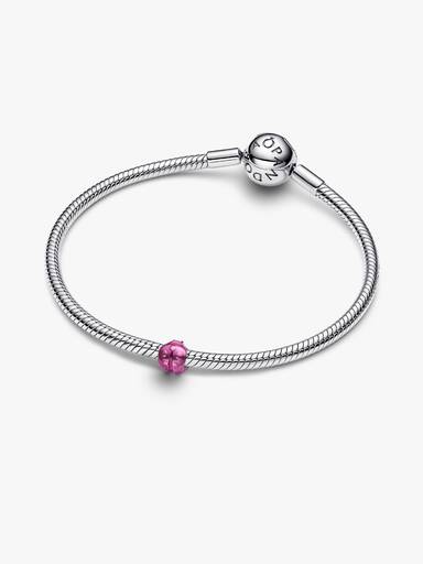 Mini Charm Coccinelle Rose