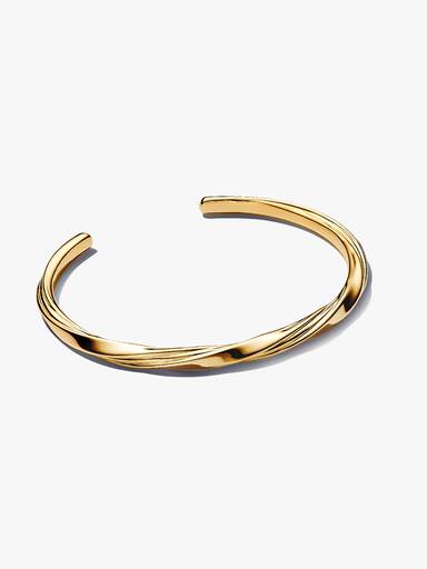 Bracelet Jonc Ouvert Torsadé