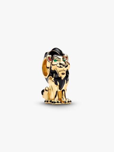 Charm Méchants de Disney Scar Doré