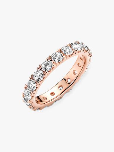 Bague Éternité Rang Scintillant