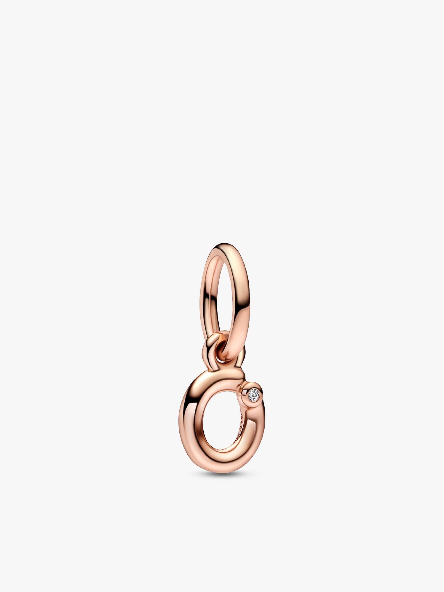 Charm Pendant Alphabet Lettre o