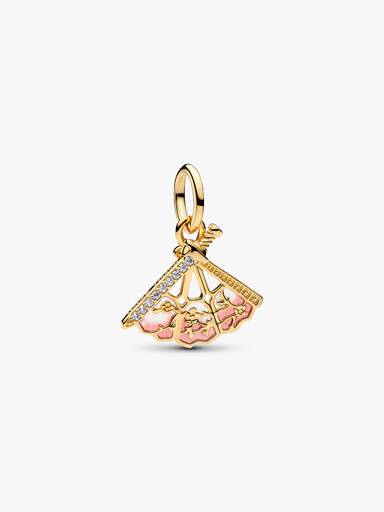 Charm Pendant Disney Éventail de Mulan
