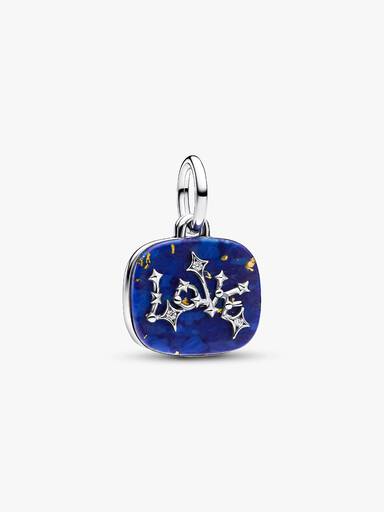 Charm Pendant Double Constellation Love Bleu Céleste