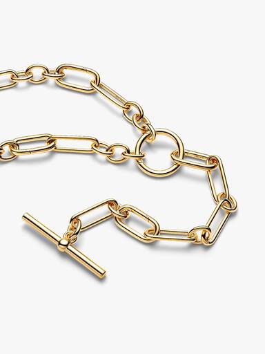Collier Link en Y Doré