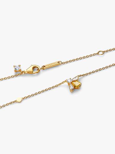 Collier avec Pendentif Abeille Doré
