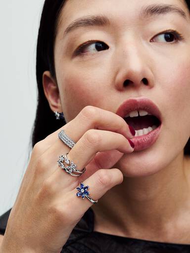 Bague Herbier Scintillant
