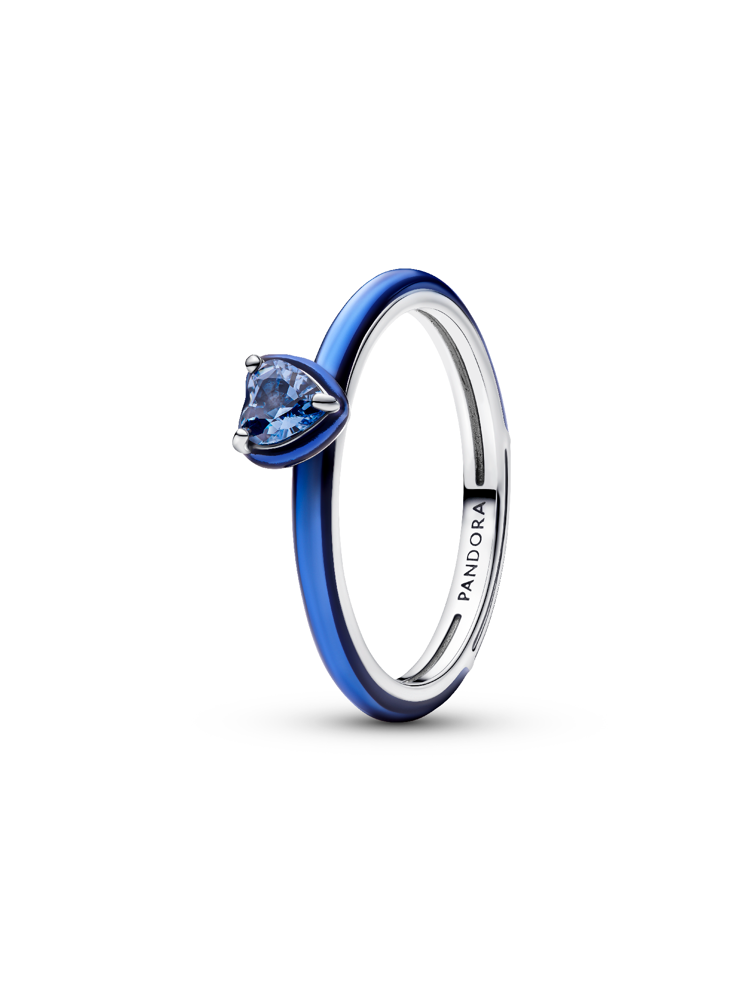 Bague Cœur Chakra Bleu