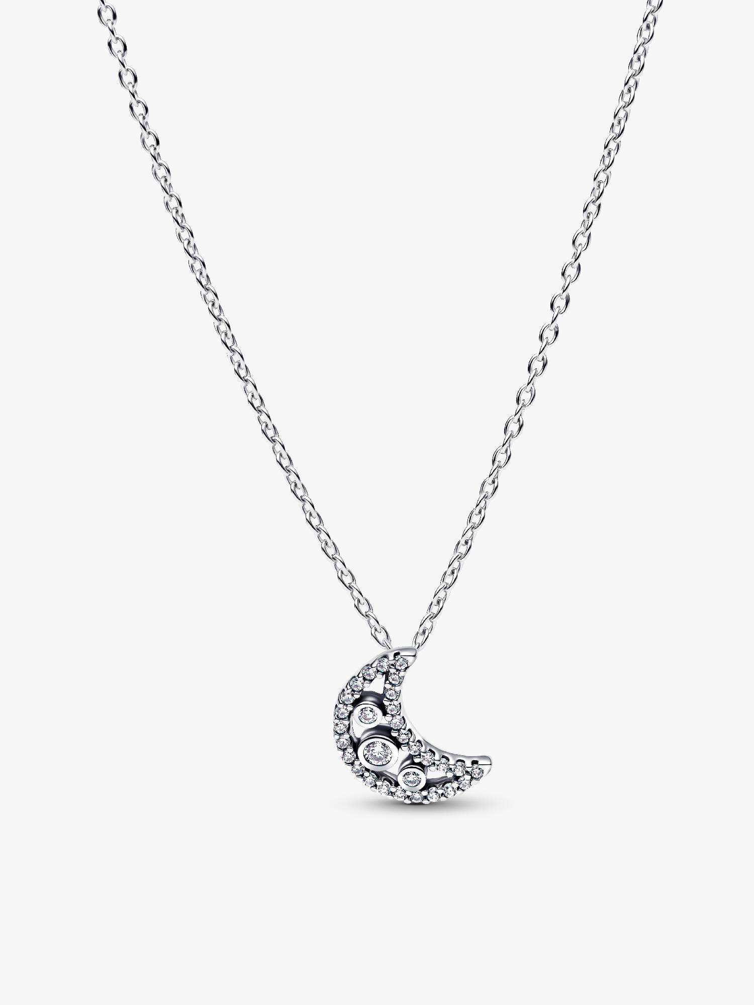Collier à Pendentif Croissant de Lune