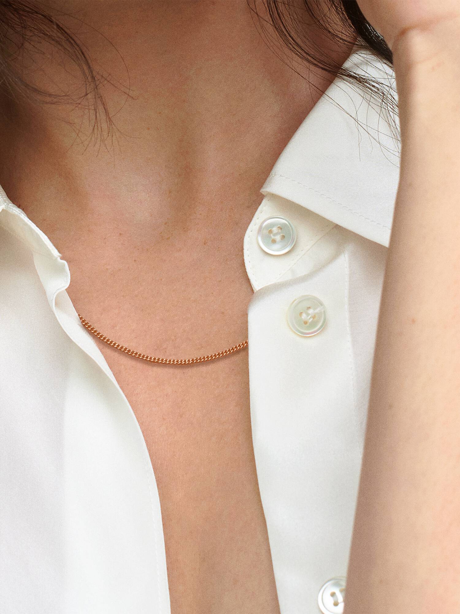 Collier Maille Gourmette