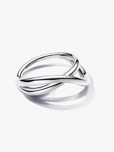 Bague Infini de Forme Organique