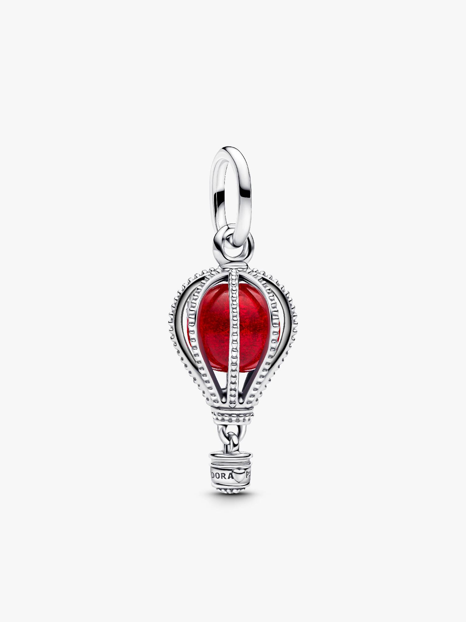 Charm Pendant en Verre de Murano Montgolfière