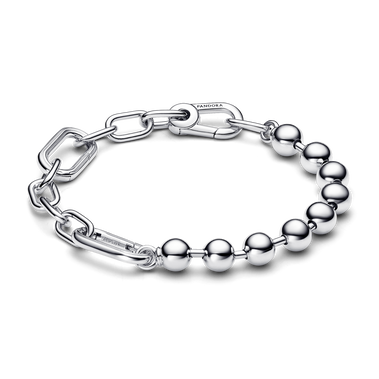 Bracelet Link & Sphère Métallique Pandora ME