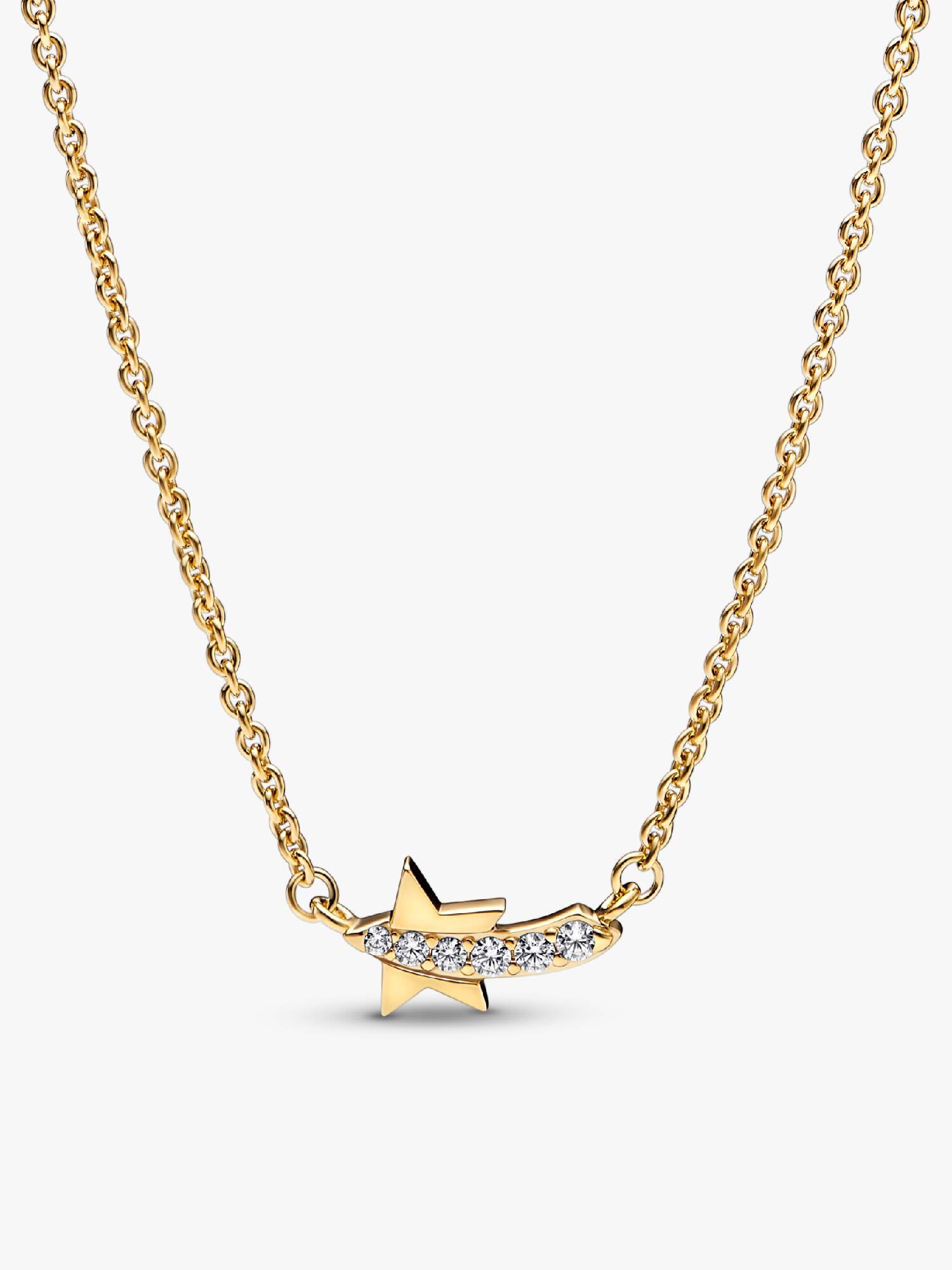 Collier Pavé Étoile Filante