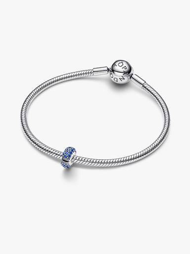 Charm Clip Pierres Bleu Roi