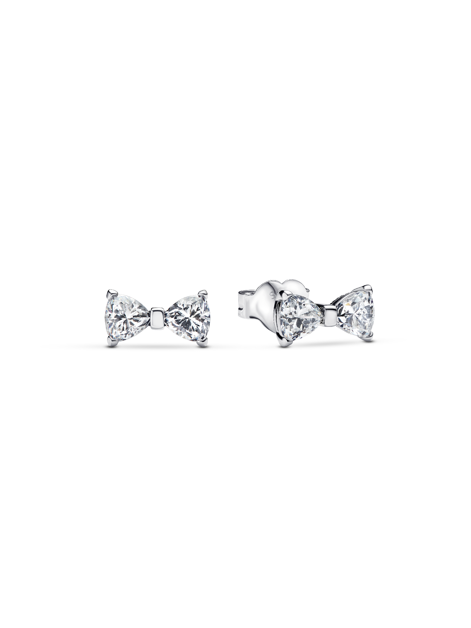 Petits Clous d'Oreilles Nœud Scintillant