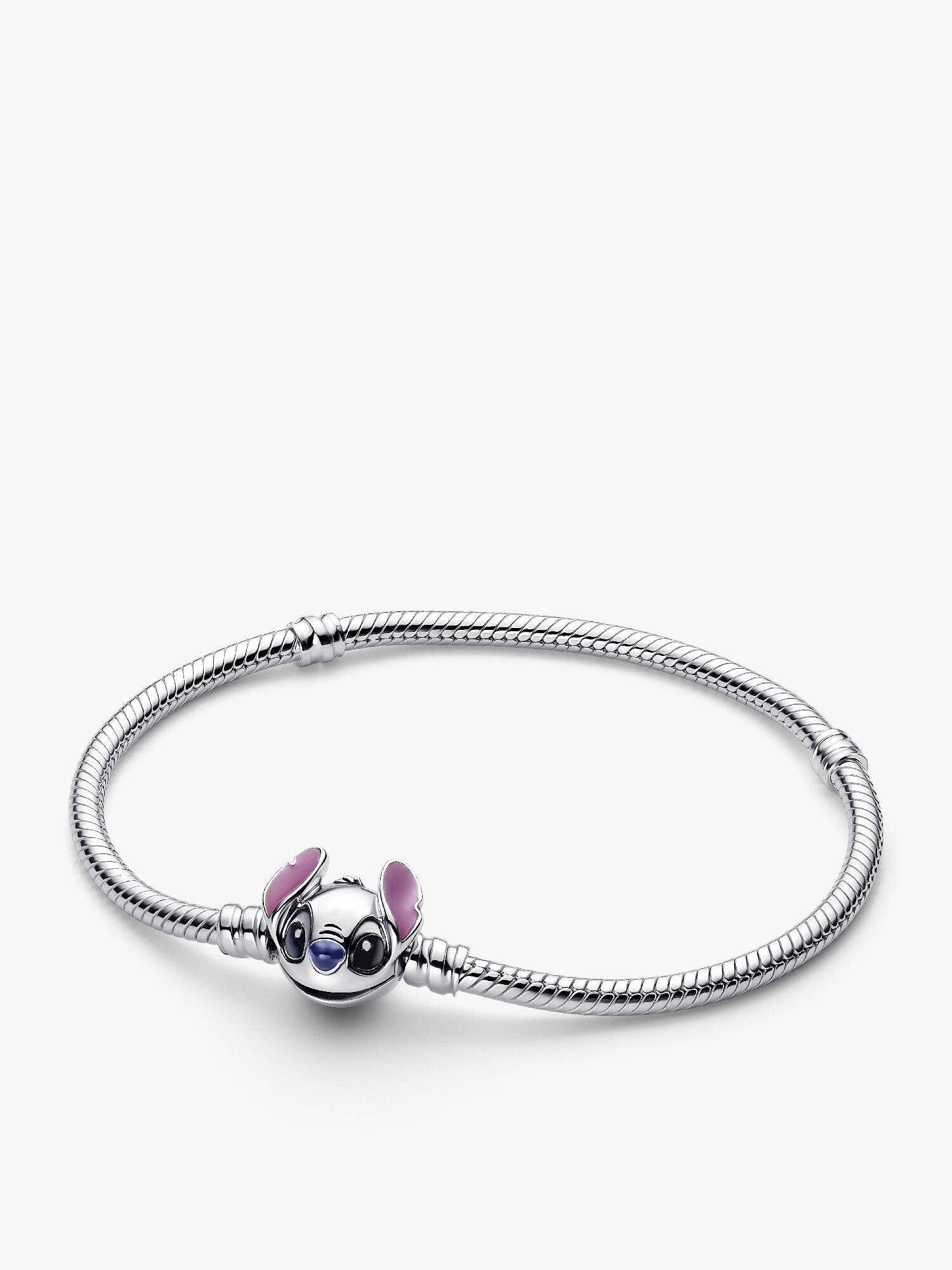 Bracelet Maille Serpent Disney Stitch