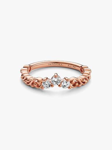 Bague Tiare Volute Royale