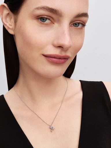 Collier avec Pendentif Trio d’Étoiles
