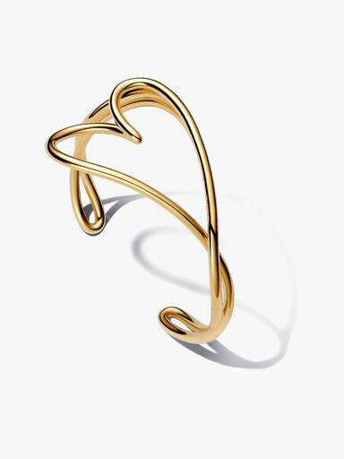 Bracelet Jonc Cœur Organique