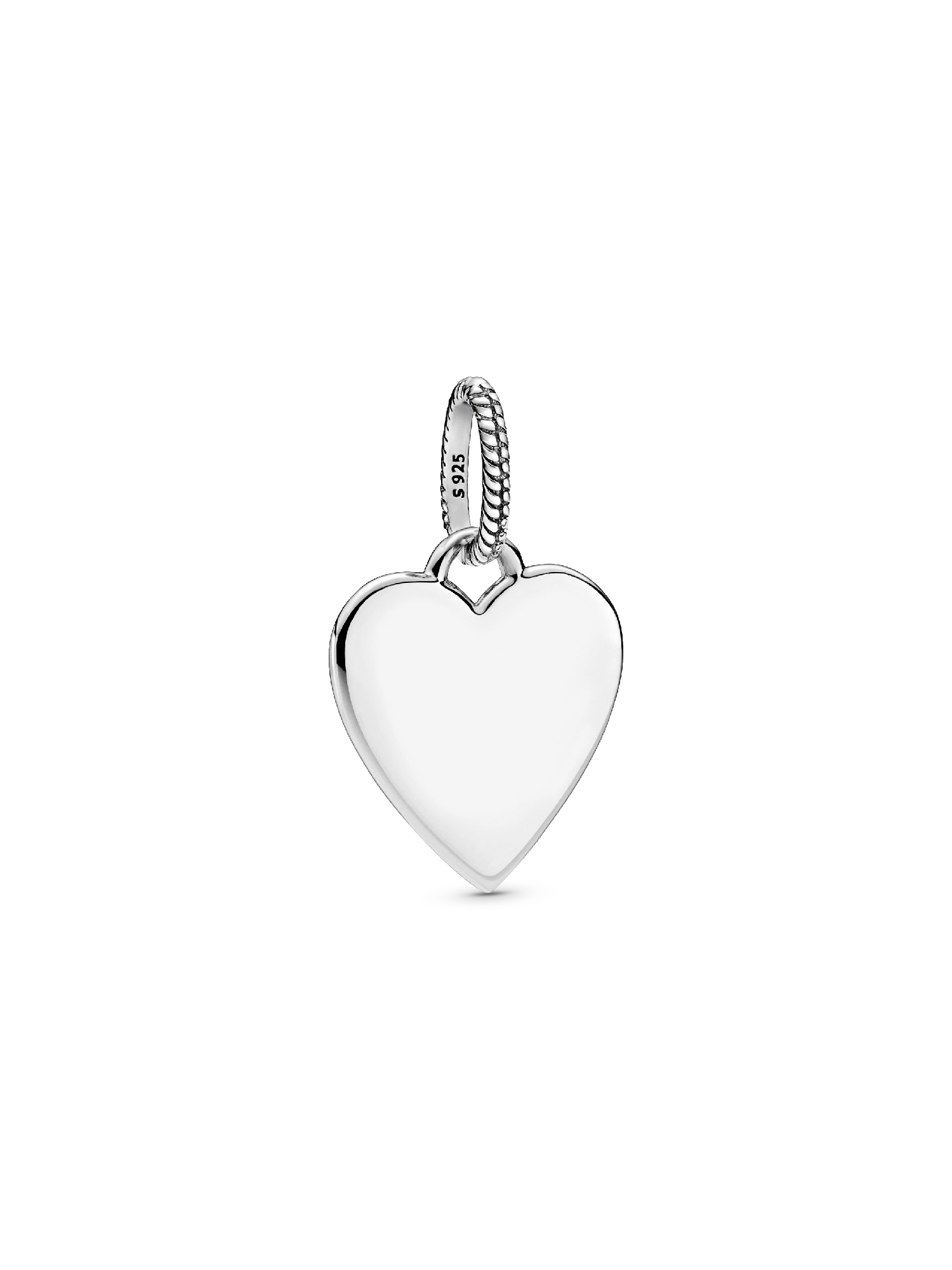 Pendentif Étiquette Cœur Gravable