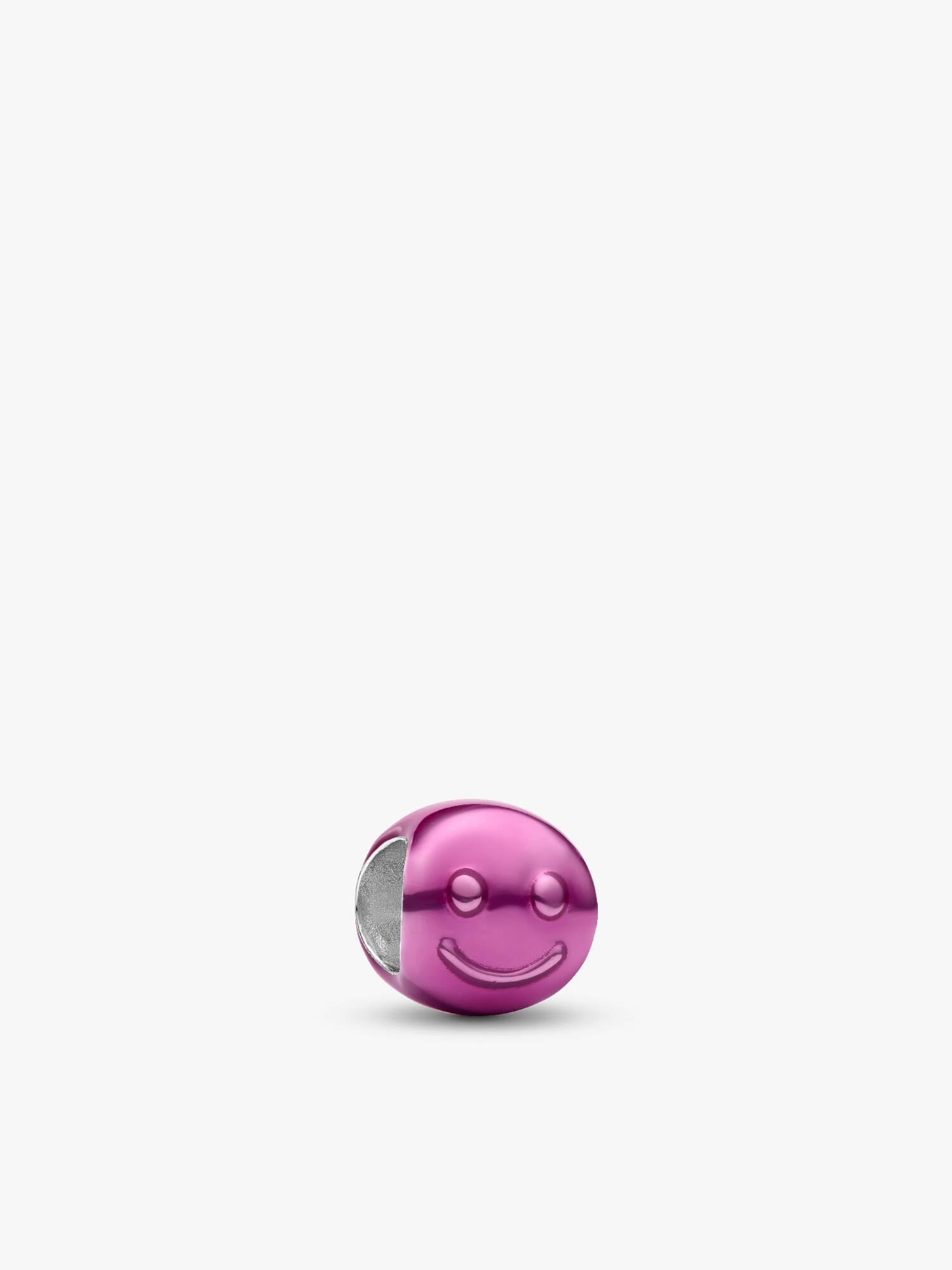 Mini Charm Visage Souriant Rose