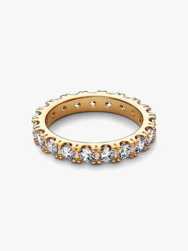 Bague Éternité Rang Scintillant