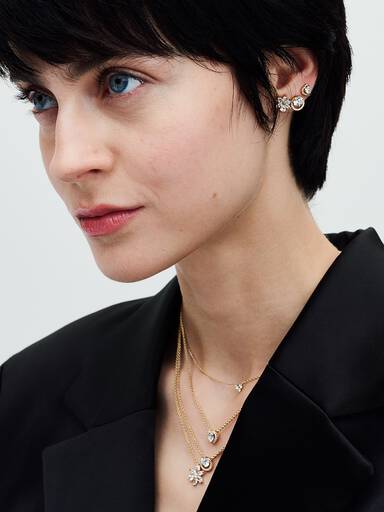 Clous d’Oreilles Herbier Scintillant