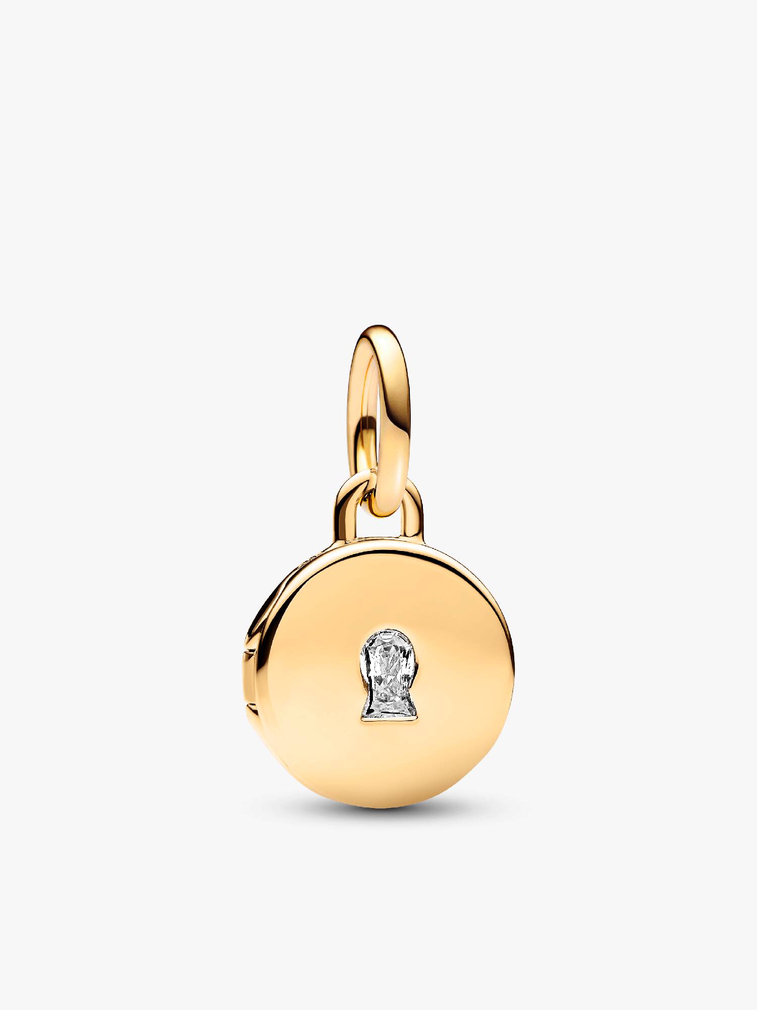 Charm Pendant Médaillon d’Amour Ouvrable & Gravable