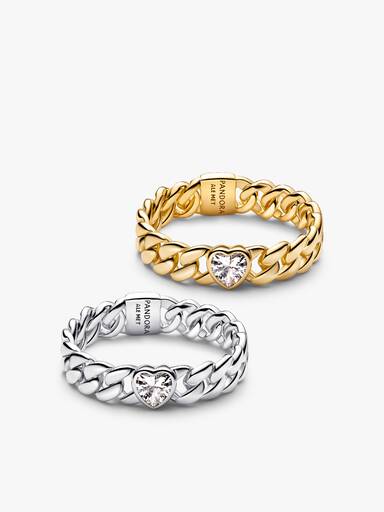 Coffret Cadeau De chain-ring cubain bicolore