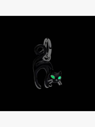 Charm Pendant Chat Noir