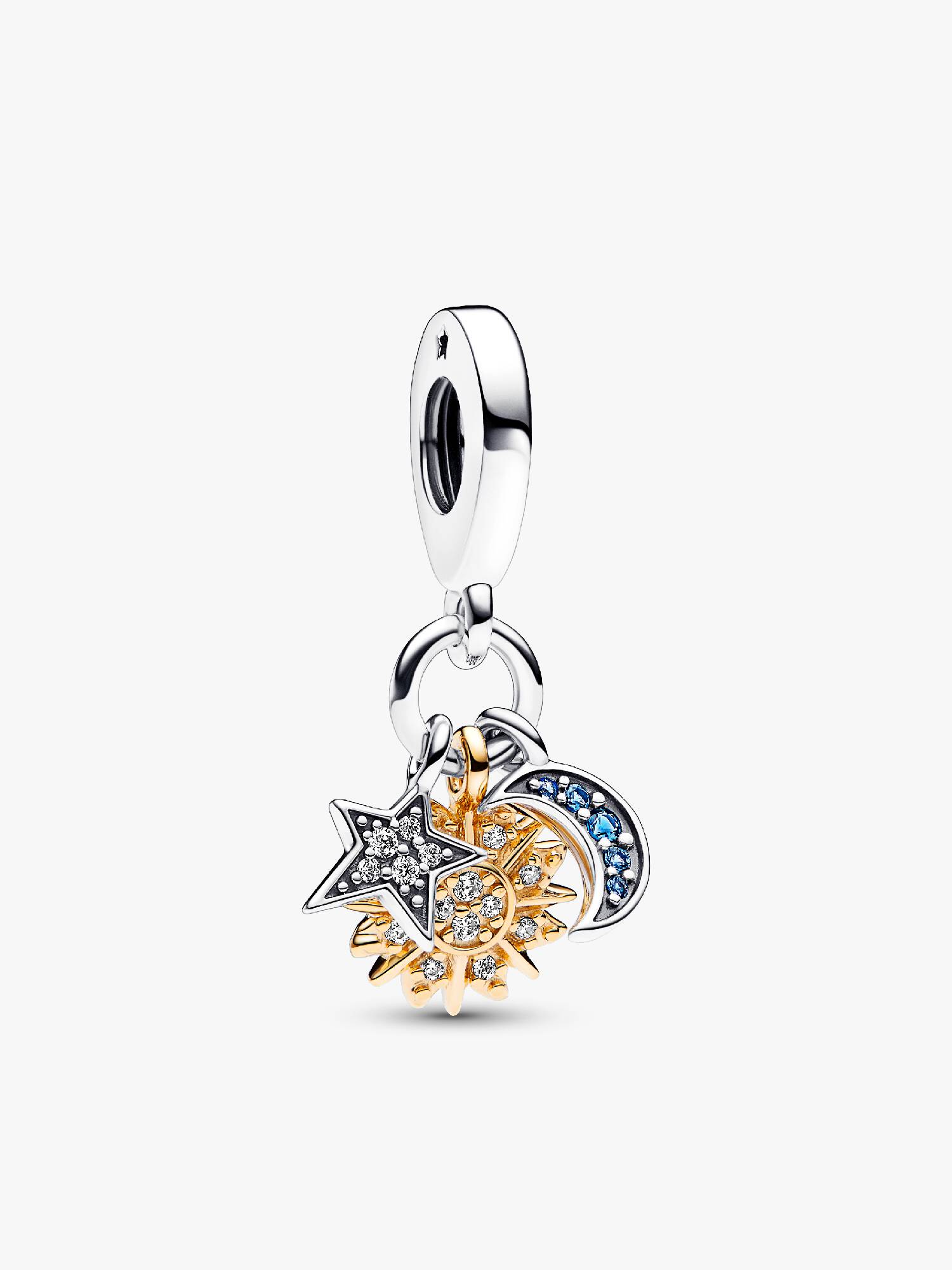 Charm Pendant Triple Céleste Bimatière