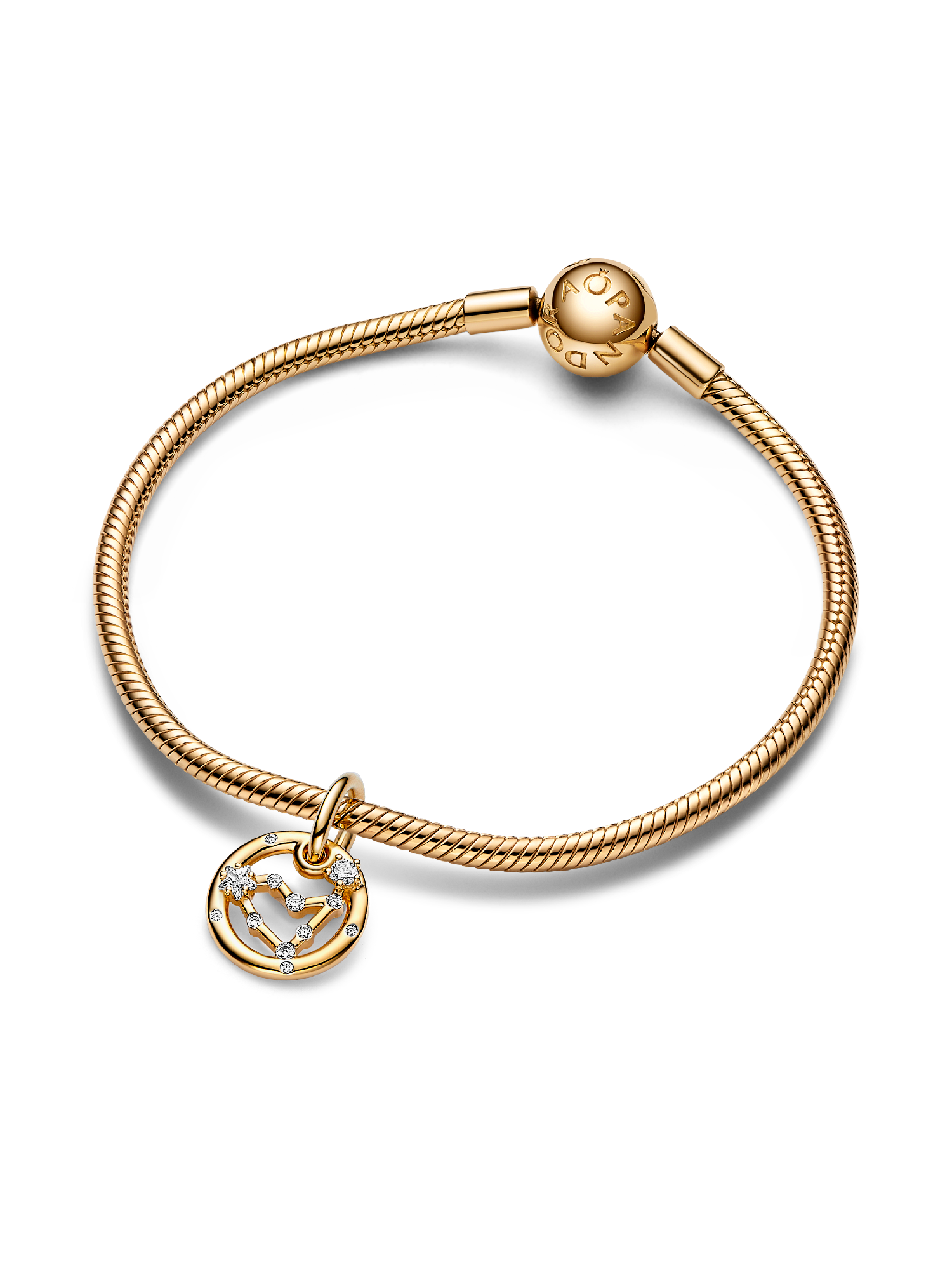 Pendentif Capricorne Doré – Bouquetin Avec Pierres – Pour Collier, Bracelet, Boucle – Petit Cadeau