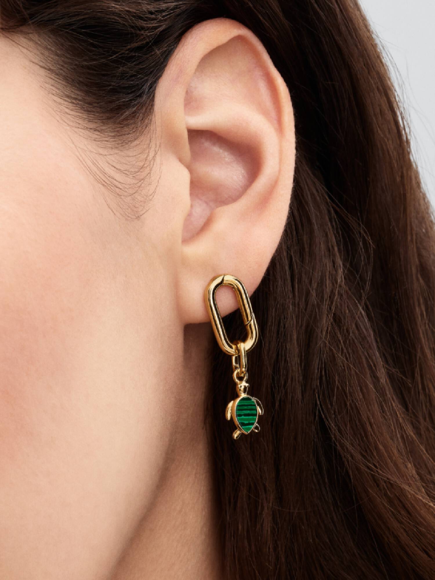 Mini Dangle Tortue Verte