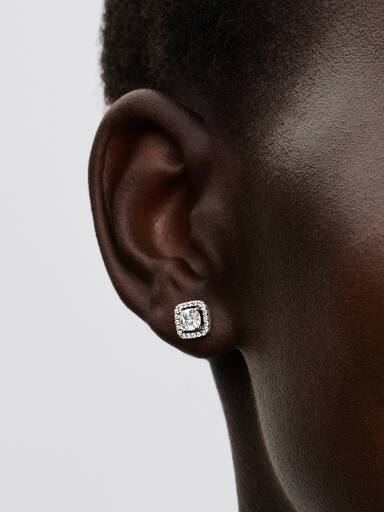 Clous d'Oreilles Halo Scintillants