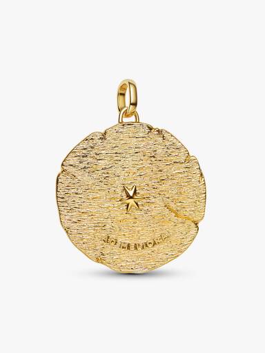 Charm Médaillon Surdimensionné Flèches Croisées